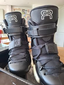 FRX 80 Black Inline Skates UK 6 EU 39 Excellent Condition
