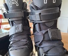 FRX 80 Black Inline Skates UK 6 EU 39 Excellent Condition