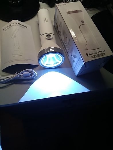 Rechargeable LED Torch + Table Lamp