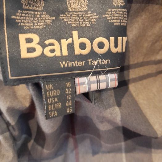 Barbour women's reversible  hooded jacket.  Black