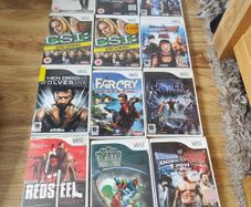 Wii games 12+ Age 1.50 euro per game