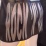 Glamhead Rock 'n roll Mini Skirt faux leather Image 3