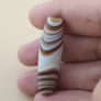 Vintage Suliemani Yemeni Eyes Stripe Pattern Agate Bead Amulet Image 10