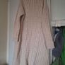 Cream Cardigan Coat Image 7