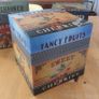 Fabulous Set of Three Large Graduated Stackable Nesting Storage Boxes by Quality Manufacturer Bob's Boxes/Lang Paper Co. with "Fancy Fruits" Artwork by Kimberly Poloson Image 9