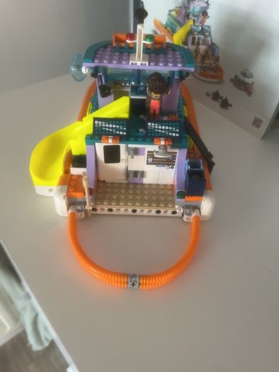 Lego Friends set 41734 sea recycling catamaran boat