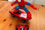 Marvel Spider-Man Remote Control Skateboard Figure Set
