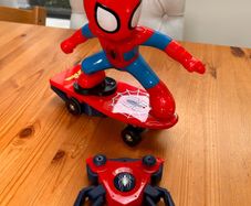 Marvel Spider-Man Remote Control Skateboard Figure Set