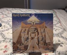 Iron Maiden - Powerslave (LP, Album) Irish Pressing