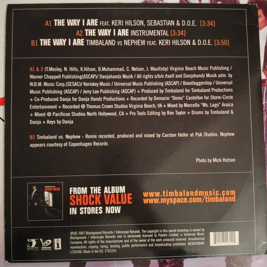 Timbaland - The Way I are featuring Keri Hilson