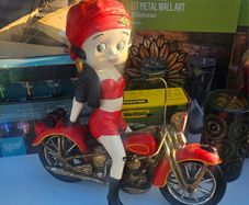 Betty Boop Biker Motorcycle