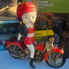 Betty Boop Biker Motorcycle
