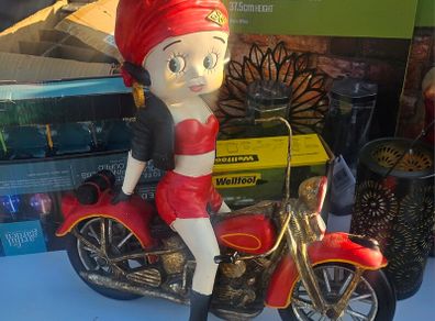 Betty Boop Biker Motorcycle