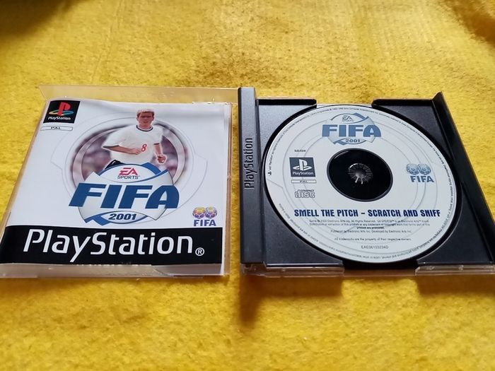Fifa 2001 PlayStation1 Ps1 PlayStation 2 ps2 games Original