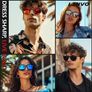 Polarised Sunglasses Mens Womens,Retro Dark Shades 100% UV400 Protection For Driving Fishing Running Cycling Golf Image 2