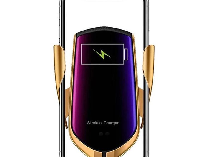 New Electronic Car Phone Holder 10W 3.0A Induction Wireless Quick Charger #1071