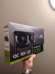 Asus Dual Rtx 5060 Oc 8gb Gddr7 - Like New, Boxed