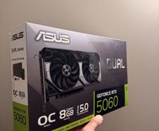 Asus Dual Rtx 5060 Oc 8gb Gddr7 - Like New, Boxed