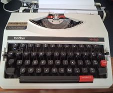 old typewriter brother M 1500