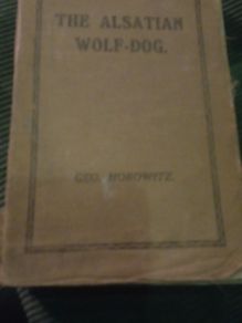 The Alsatian Wolf Dog