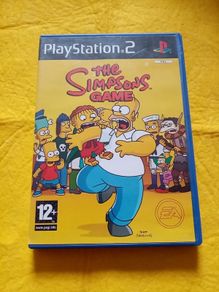 The Simpsons game PlayStation 2 ps2 games Original