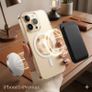 Magnetic Clear Phone Case Shockproof Slim Cover for iPhone17 16 15 14 13 Image 6