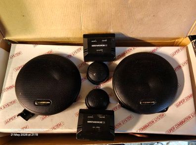 Car speakers woofer and tweeter 140w