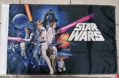 Star Wars flag 3ft x 2ft.