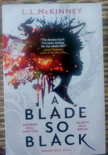 A blade so black.  L.L. McKinney