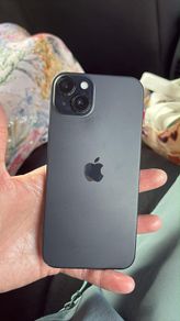 iphone 15 plus sim free 128GB black with box and accessories