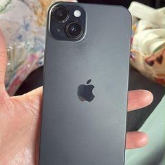iphone 15 plus sim free 128GB black with box and accessories