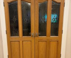 4 Wooden interior  doors