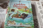 Vintage Hardcover Golden Treasury: Bumper Collection of Classic Children's Stories and Fairytales