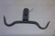 Old Irish blacksmith made hook with pulley