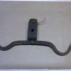 Old Irish blacksmith made hook with pulley