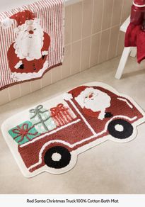Santa Bath Mat