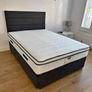 Standard Double Bed Mattress and headboard Image 5