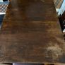 Extendable Dark Wood Dining Table and Chairs Upcycling / DIY Project Image 2