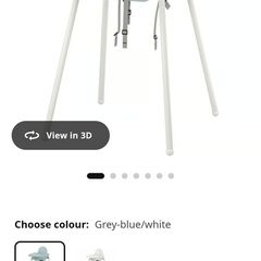 IKEA antilop high chair brand new