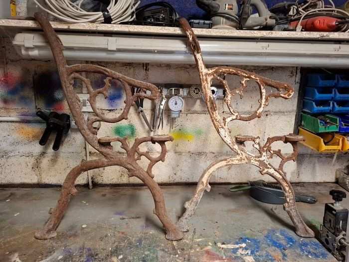 cast iron bench ends from wexford engineering