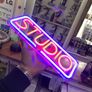 STUDIO Neon sign for Businesses Nail Salon Tattoo Image 2