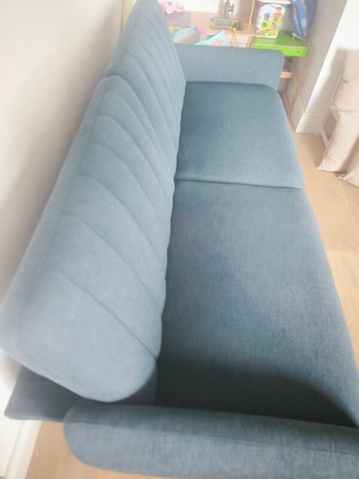 Jysk Harndrup Blue Sofa Bed