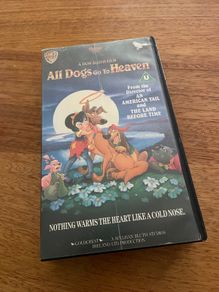 All Dogs Go To Heaven VHS