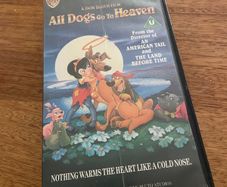 All Dogs Go To Heaven VHS