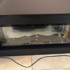 Electric Fireplace w/ Remote