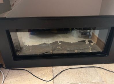 Electric Fireplace w/ Remote