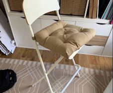 1 x Ikea Bar Stool and Cushion