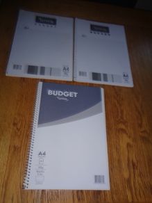 A4 Notebooks x 3 for Sale