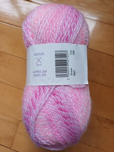 Knitting Yarn - Baby Marble DK - Shade BM1
