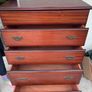 Solid wood dresser/chest of drawers with mirror Image 5